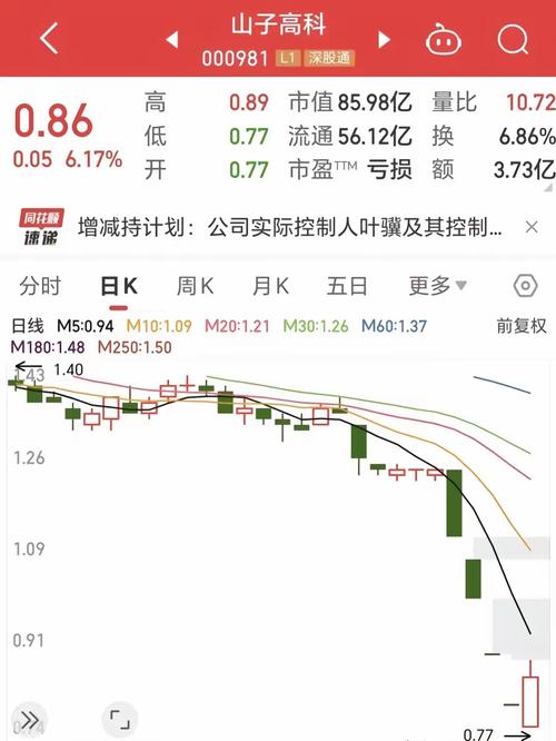 000981股票最新消息 000981股票最新消息